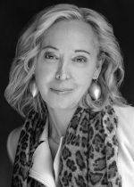 Black and white portrait of author Dylan Landis