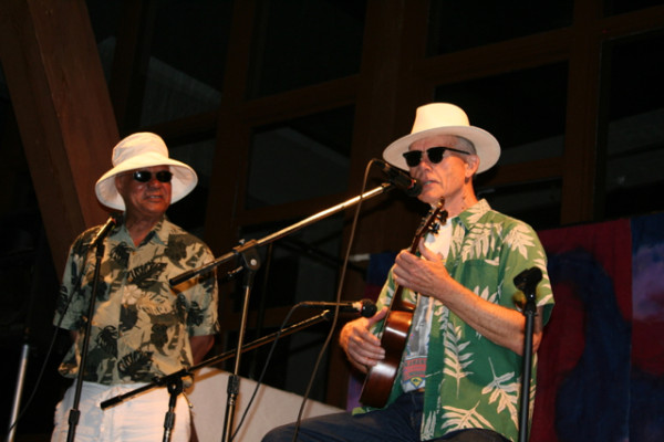 Al Young & Jim Houston at the Follies in 2007