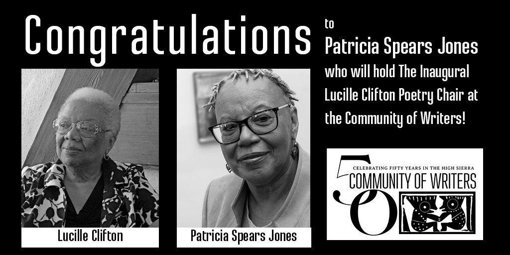 The Lucille Clifton Poetry Chair Community of Writers The Lucille Clifton Poetry Chair Community of Writers
