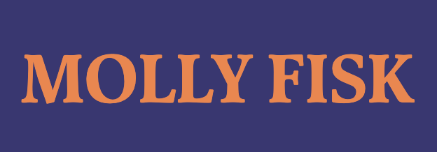 Molly Fisk Logo representing their sponsorship of a Short Course from the Writers' Annex on the Poetry of Emily Dickinson Led by poets Robert Hass and Brenda Hillman