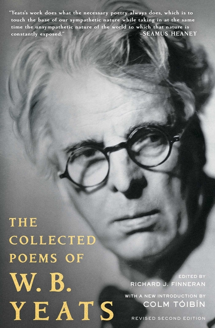 Jacket cover of the Collected Poems of W. B. Yeats as part of the registration for a short course led by Brenda Hillman and Robert Hass for the Writers' Annex, a program of the Community of Writers