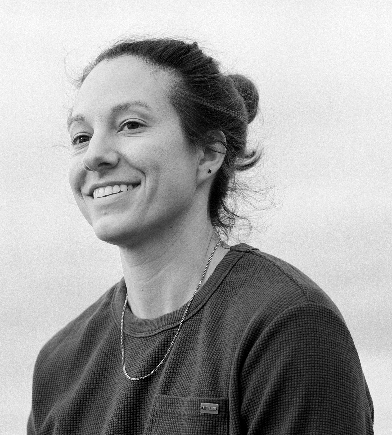 Black and white portrait of author Mac Crane.